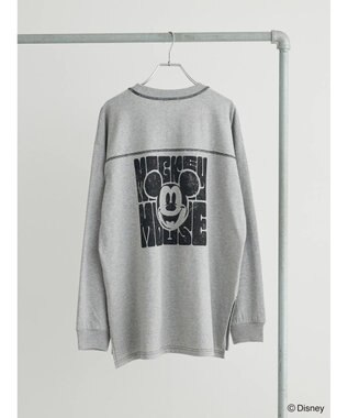 Green Parks Ｄｉｓｎｅｙ／配色ステッチチュニックII Gray Mixture