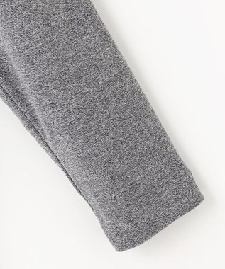 JOSEPH ABBOUD 【洗える/ソフトな肌触り】ミニパイルモック ネック Ｔシャツ ライトグレー系