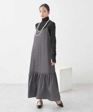 earth music&ecology アソートサテンキャミワンピース