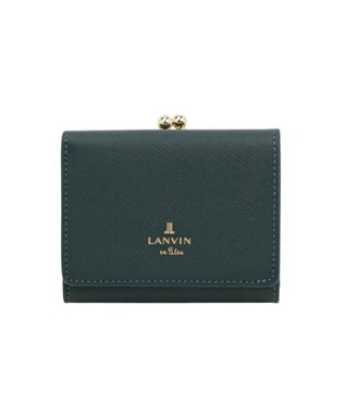 LANVIN en Bleu リュクサンブール 口金二つ折り財布