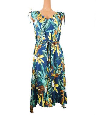 San-ai Resort（三愛水着楽園） 【SALE】【Coral veil】Lily Garden ショルダードレス3点セット水着 9号/11号