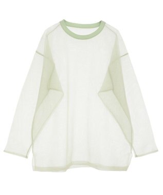 earth music&ecology シアールーズニットプルオーバー Mint