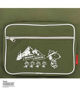 ROOTOTE 8388【スヌーピー】IP.セオルー.デルタ.ピーナッツ-9J 03：オリーブ