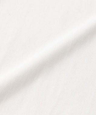 UNFILO MENS コットン モックネックTEE [23年秋冬商品] シロ