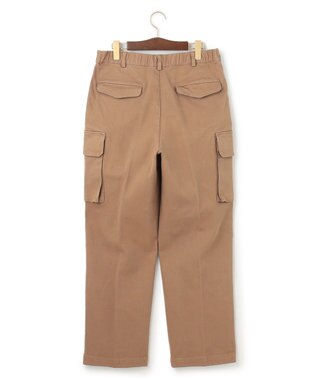 J.PRESS MEN コットンピケストレッチ カーゴパンツ ベージュ系