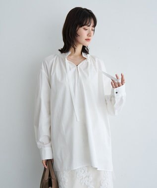 YECCA VECCA タイプライタースキッパーオーバーシャツ