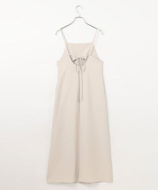 #Newans ナローシルエットワンピース ベージュ