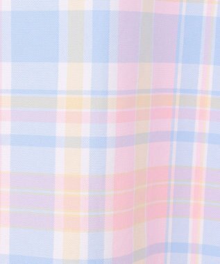 J.PRESS MEN オックスフォードマルチカラーチェック シャツブルゾン ピンク系3