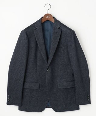 JOSEPH ABBOUD 【多機能/ストレッチ】ツィーディージャージー ジャケット ネイビー系