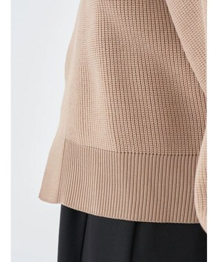 earth music&ecology バックリボンボレロ Beige