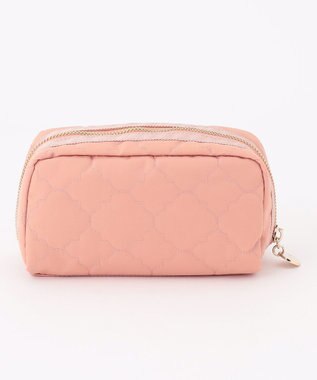 TOCCA 【撥水】CHECKER CLOVER POUCH ポーチ ピンク系