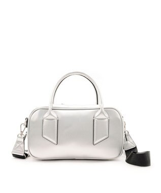 MioFIRANO SILHOUETTE U001 ボストンバッグ SILVER