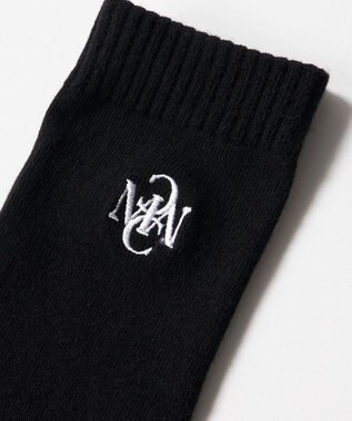 FILA GOLF／marie claire 【marie claire SPORT】 ハイソックス ブラック