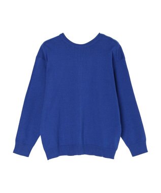 CRAFT STANDARD BOUTIQUE ２ＷＡＹクルーネックニットカーディガン Blue