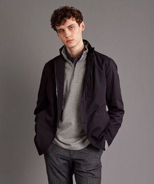 【キングサイズ・撥水・ストレッチ】インタレースストレッチ ドライビング ジャケット