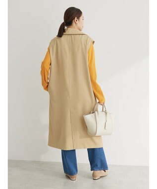 Green Parks トレンチロングジレ Beige