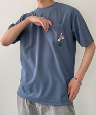 WEGO CONVERSEアムンゼンポケットＴ Dブルー