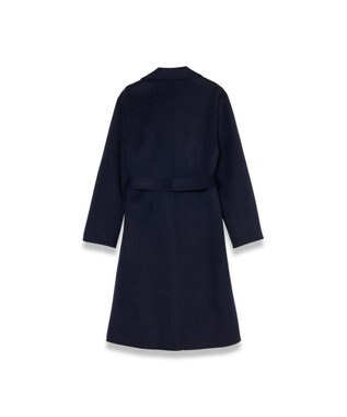 JOSEPH 【WEB＆OUTLET限定】ダブルフェイスウールキャッシュコート ラップコート Navy