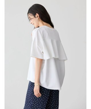 AMERICAN HOLIC 接触冷感バックフレアポンチプルオーバー Off White