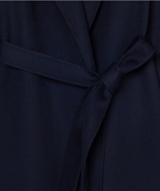 JOSEPH 【WEB＆OUTLET限定】ダブルフェイスウールキャッシュコート ラップコート Navy