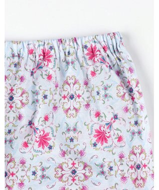 WACOAL パジャマ 長袖 長ズボン 綿100%(本体) 天竺素材 ミントン レディース NDX563 /ワコール サックス