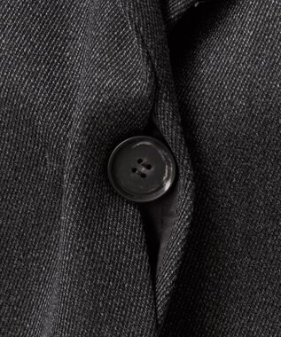 23区 【エステータ】CANONICO カバートクロス ジャケット チャコールグレー