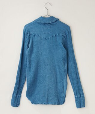 crêprie tsumori chisato creperie INDIGO WESTERN SHIRT クレプリ インディゴウェスタンシャツ INDIGO BLUE
