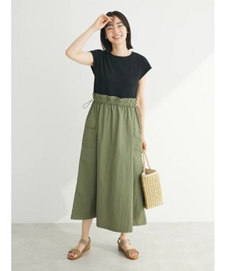 Green Parks ・ＥＬＥＮＣＡＲＥ　ＤＵＥ　ミリタリードッキングワンピ Khaki