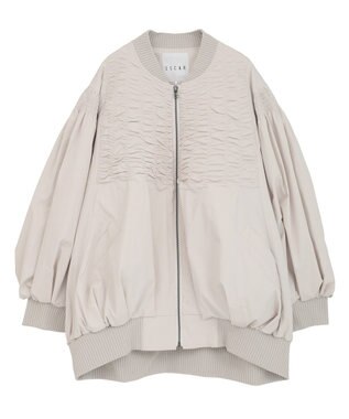 Green Parks ■ＥＳＣＡＲ　シャーリングブルゾン Ivory