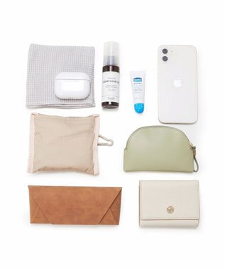 TOPKAPI 【TREASURE TOPKAPI】ストライプベルト・レザー2wayショルダーバッグ ブラック