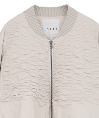 Green Parks ■ＥＳＣＡＲ　シャーリングブルゾン Ivory