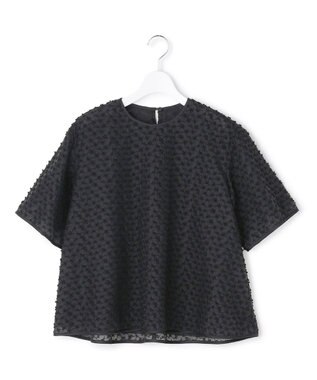 23区 【R(アール)】ランダムドットレース Aライン ブラウス
