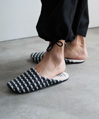 LOOM&SPOOL GeoVisソフトスリッパ グリーン