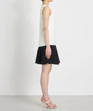 NAVE 【Nave　洗える】ベアテレコタンクトップ ホワイト系