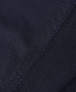 JOSEPH ABBOUD 【吸水速乾/上質感】千鳥サッカーポロシャツ ネイビー系