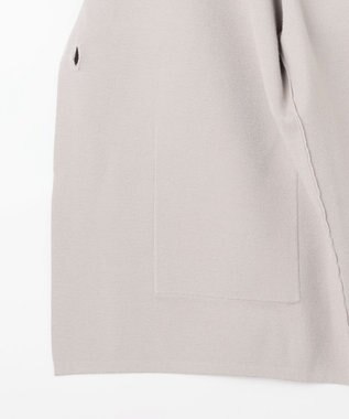 J.PRESS LADIES VIGODA テーラード ニット ジャケット グレージュ系