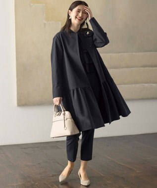 組曲 【ショルダーベルト付き】ボストンハンド バッグ ベージュ系