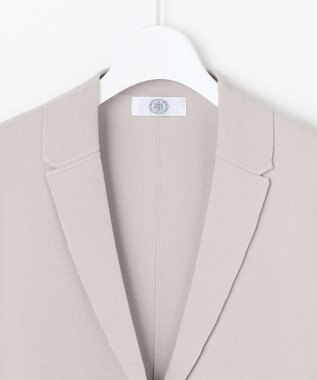 J.PRESS LADIES VIGODA テーラード ニット ジャケット グレージュ系