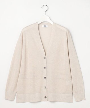 J.PRESS LADIES Vis/Pe スパーク ニット カーディガン ナチュラル系