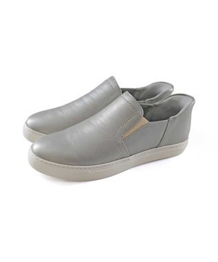 Pointer 本革スライドオンスリッポン シルバー