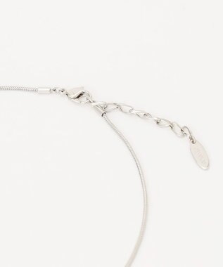 自由区 ダブルロンバス ネックレス シルバー系