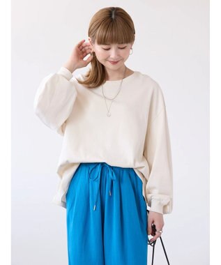 AMERICAN HOLIC 袖ボリュームカットプルオーバー Ivory