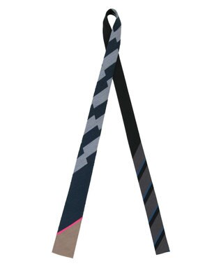 POLS 播州織 ネクタイ ネイビー