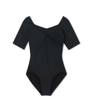 Chacott ハーフスリーブレオタード