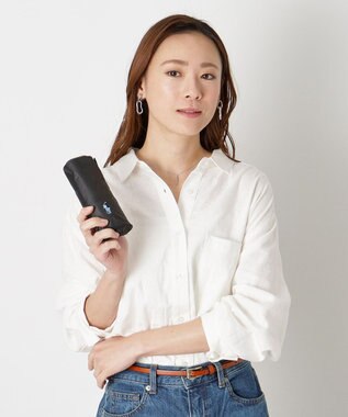 MOONBAT 【WEB限定】POLO RALPH LAUREN(ポロ ラルフローレン) 晴雨兼用日傘 折りたたみ傘 コンパクト PPワンポイント刺繍 一級遮光 遮熱 UV ブラック