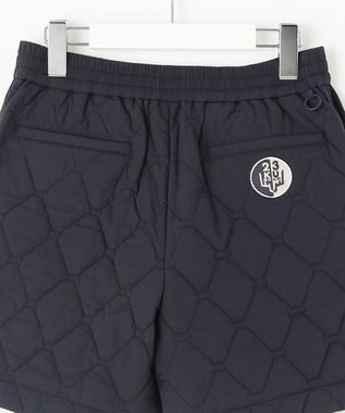 23区GOLF NEW防寒スタイル【WOMEN】キルティング ショートパンツ ネイビー系