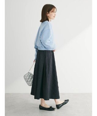 Green Parks ・ＥＬＥＮＣＡＲＥ　ＤＵＥ　２ｗａｙチュールレイヤーカーデ Sax