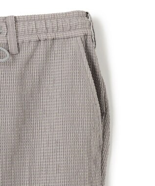 JOSEPH HOMME ＜新色追加＞新素材【通気性/ストレッチ】トリコサッカーストレッチ ドロスト付テーパードパンツ /  PEGG CONVERTIBLE ライトグレー系
