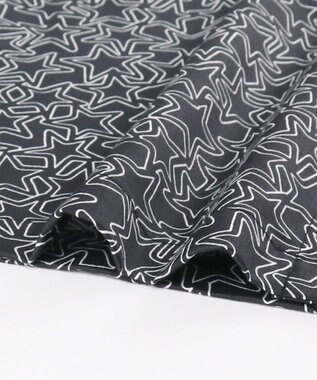 ワコール／睡眠科学 パジャマ 5分袖 半袖 長ズボン 綿100%(本体) サテン 【睡眠科学×mintdesigns】 レディース YDT105 睡眠科学／ワコール ブラック