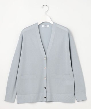 J.PRESS LADIES S Vis/Pe スパーク ニット カーディガン
